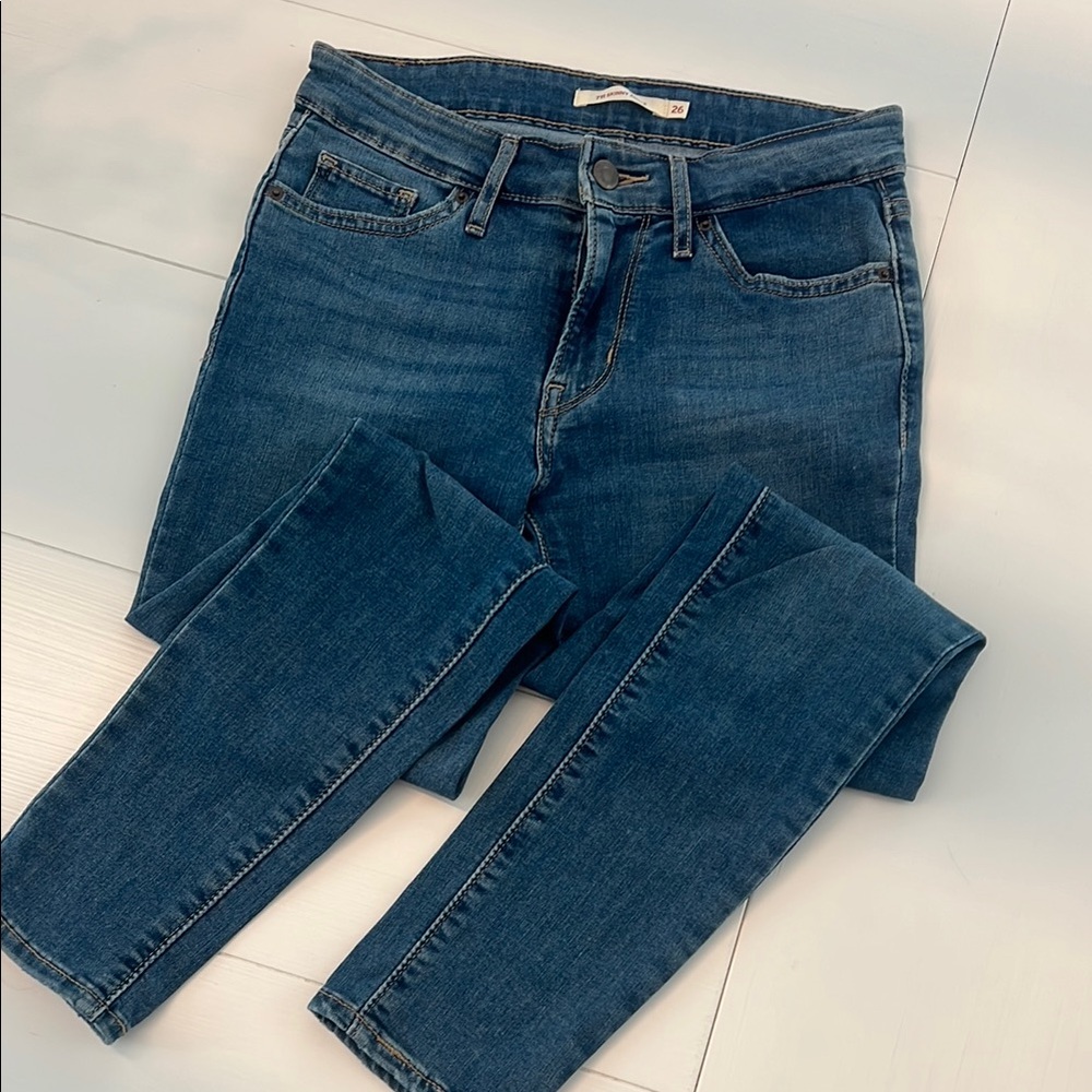 Levi's Blue Skinny Jeans Classic Fit